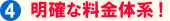 明確な料金体系